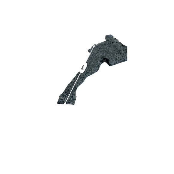 Paul Smith Shirt Womens Small Black Polka Dot Minimalist Chic Style Button Down - Picture 5 of 8